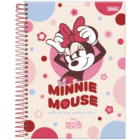 Foto ilustrativa Caderno Papel de Carta Capa Dura Minnie Mouse