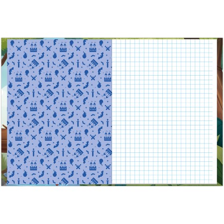 Foto ilustrativa Caderno Pedagógico Aritmética (0,6 x 0,6 cm) Aventurinos