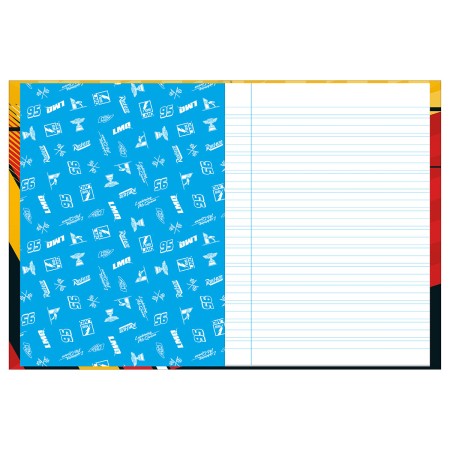 Foto ilustrativa Caderno Pedagógico Caligrafia Capa Dura Carros