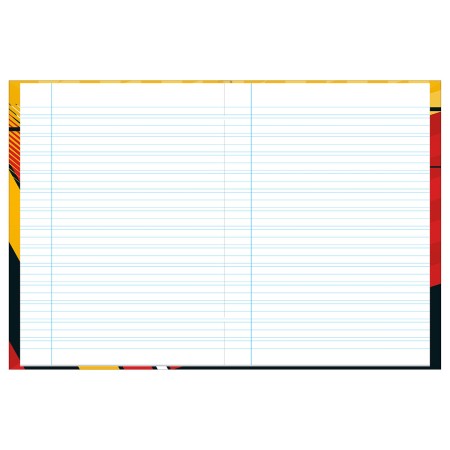 Foto ilustrativa Caderno Pedagógico Caligrafia Capa Dura Carros