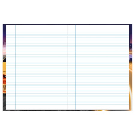 Foto ilustrativa Caderno Pedagógico Caligrafia Capa Dura Cross Racing