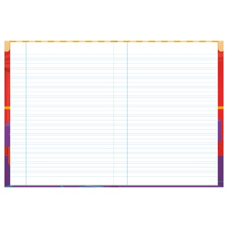 Foto ilustrativa Caderno Pedagógico Caligrafia Capa Dura Judy