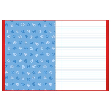 Foto ilustrativa Caderno Pedagógico Caligrafia Capa Dura Patrulha Canina