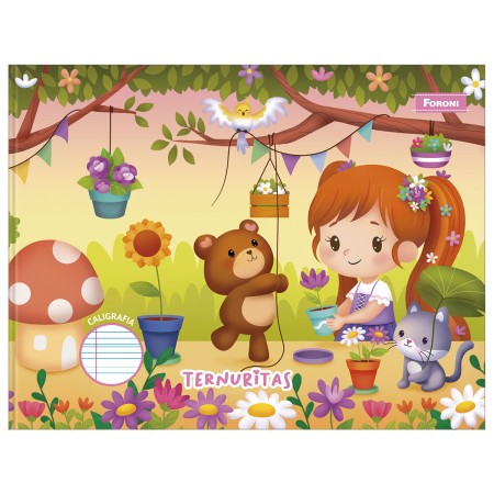 Foto ilustrativa Caderno Pedagógico Caligrafia Ternuritas