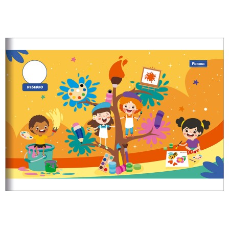Foto ilustrativa Caderno Pedagógico Desenho Brincarte