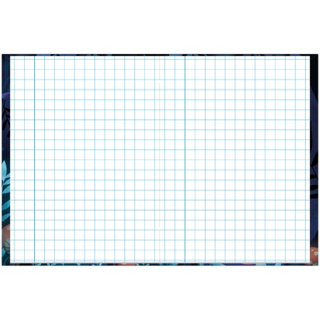 Foto ilustrativa Caderno Pedagógico Quadriculado (1x1 cm) Aventurinos