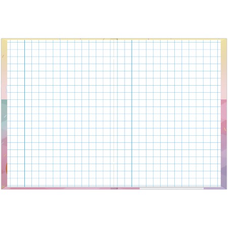 Foto ilustrativa Caderno Pedagógico Quadriculado (1x1 cm) Ternuritas