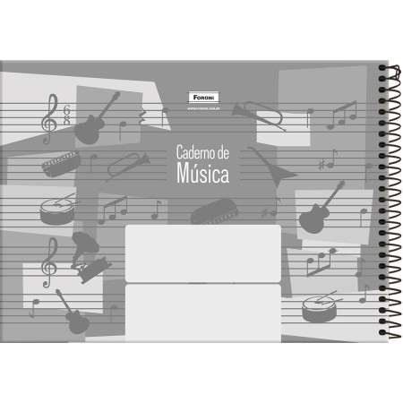 Foto ilustrativa Caderno Transversal 1/4 de Música