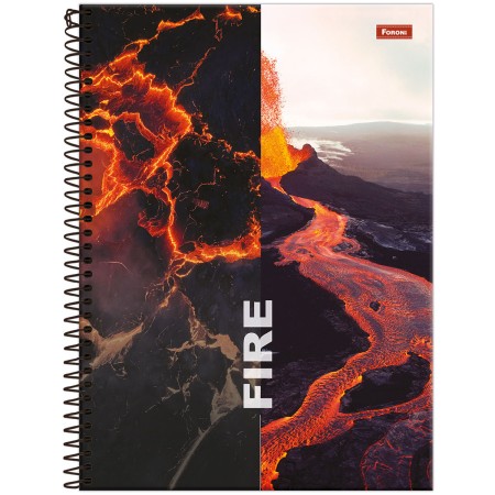 Foto ilustrativa Caderno Universitário 4 Elementos