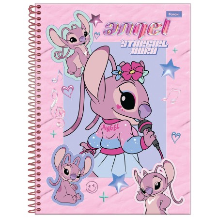 Foto ilustrativa Caderno Universitário Angel