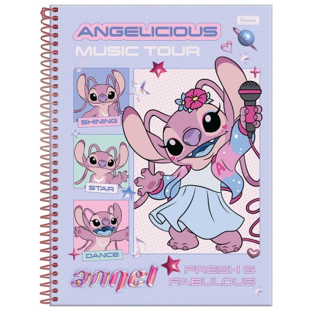 Foto ilustrativa Caderno Universitário Angel