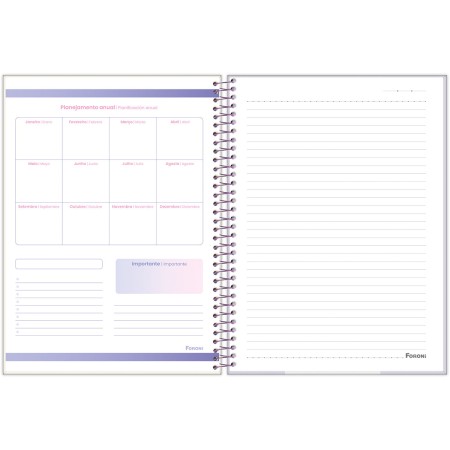 Foto ilustrativa Caderno Universitário Bali