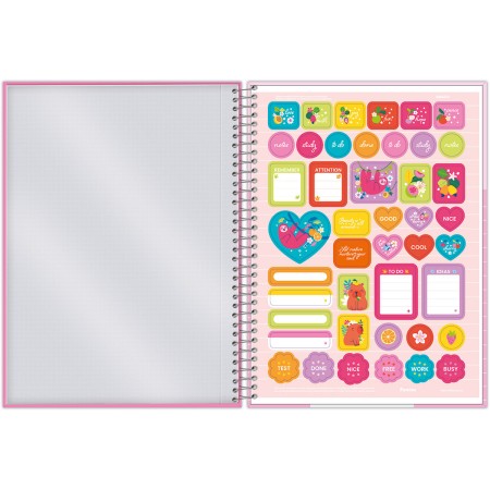 Foto ilustrativa Caderno Universitário Capa Dura Amazzu