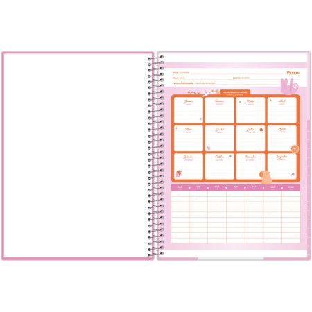 Foto ilustrativa Caderno Universitário Capa Dura Amazzu