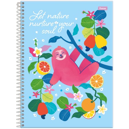 Foto ilustrativa Caderno Universitário Capa Dura Amazzu