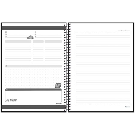 Foto ilustrativa Caderno Universitário Capa Dura Among Us