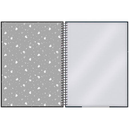 Foto ilustrativa Caderno Universitário Capa Dura Among Us