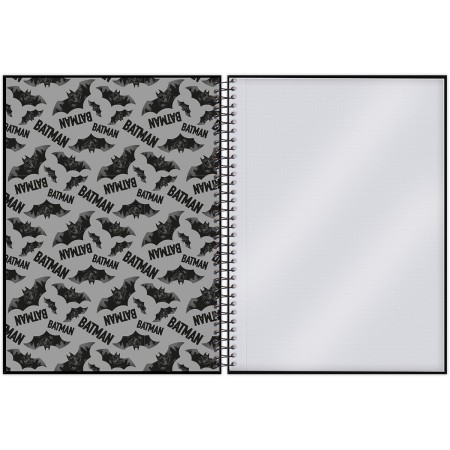 Foto ilustrativa Caderno Universitário Capa Dura Batman
