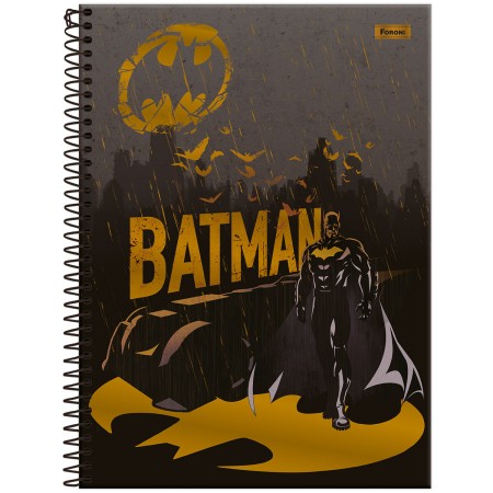 Foto ilustrativa Caderno Universitário Capa Dura Batman