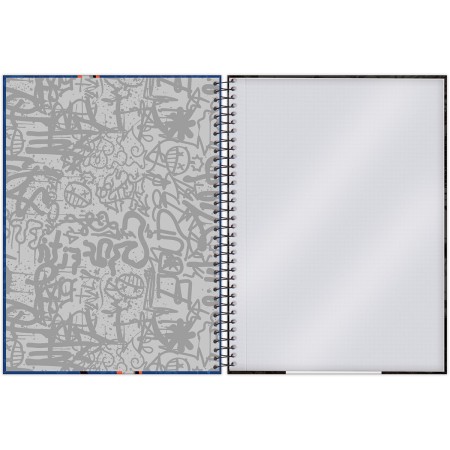 Foto ilustrativa Caderno Universitário Capa Dura Bomber