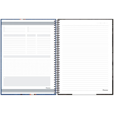 Foto ilustrativa Caderno Universitário Capa Dura Bomber