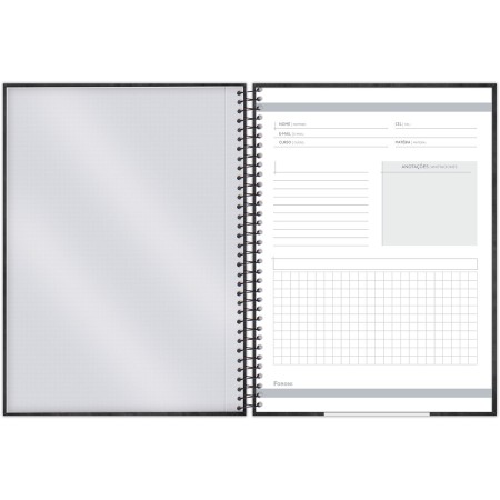 Foto ilustrativa Caderno Universitário Capa Dura Columbia