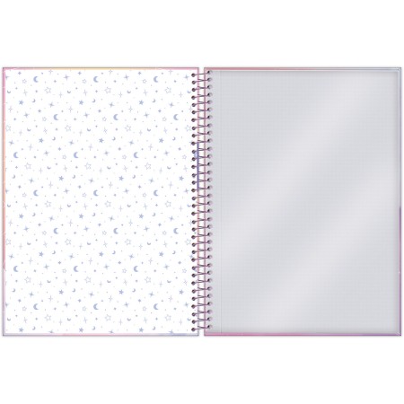 Foto ilustrativa Caderno Universitário Capa Dura Cosmos