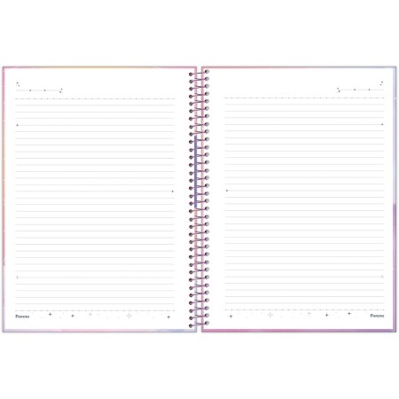 Foto ilustrativa Caderno Universitário Capa Dura Cosmos