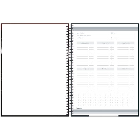 Foto ilustrativa Caderno Universitário Capa Dura Daredevil