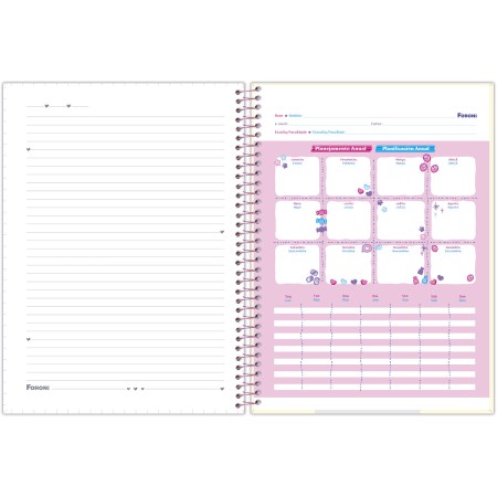 Foto ilustrativa Caderno Universitário Capa Dura Doll