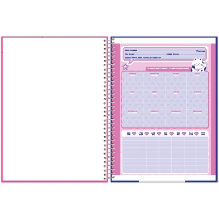 Foto ilustrativa Caderno Universitário Capa Dura Doshin