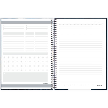 Foto ilustrativa Caderno Universitário Capa Dura Drakos