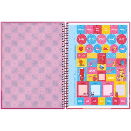 Foto ilustrativa Caderno Universitário Capa Dura Fini