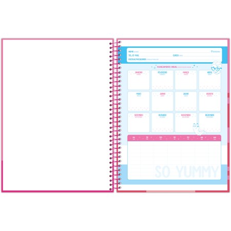 Foto ilustrativa Caderno Universitário Capa Dura Fini