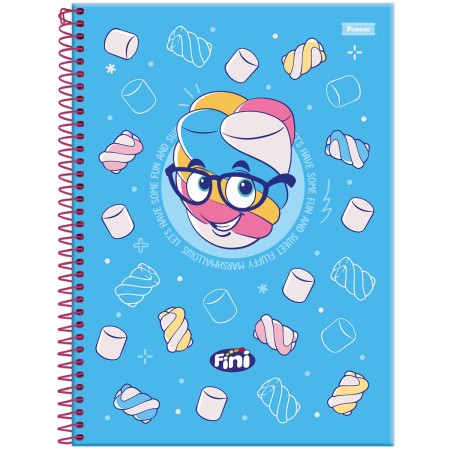 Foto ilustrativa Caderno Universitário Capa Dura Fini