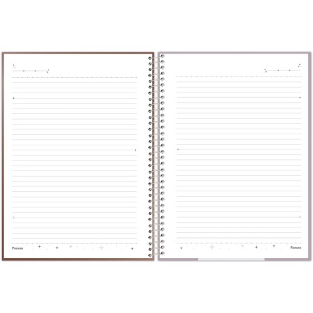 Foto ilustrativa Caderno Universitário Capa Dura Flashy