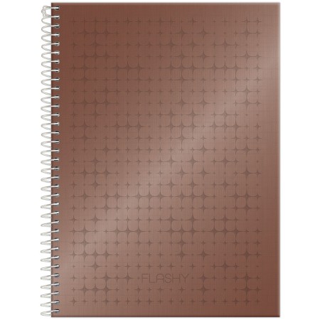 Foto ilustrativa Caderno Universitário Capa Dura Flashy