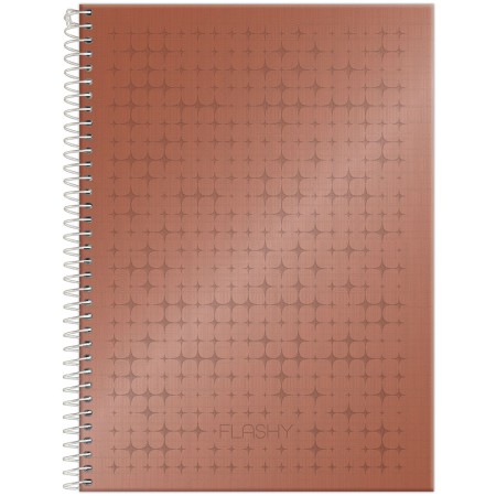 Foto ilustrativa Caderno Universitário Capa Dura Flashy