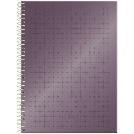 Foto ilustrativa Caderno Universitário Capa Dura Flashy