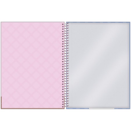 Foto ilustrativa Caderno Universitário Capa Dura Fluffy Friend