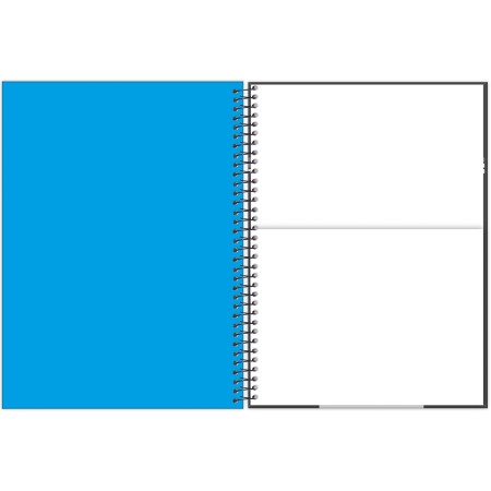 Foto ilustrativa Caderno Universitário Capa Dura Fluor Mix
