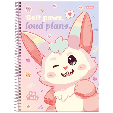 Foto ilustrativa Caderno Universitário Capa Dura Funfinity