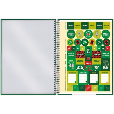 Foto ilustrativa Caderno Universitário Capa Dura Guaraná