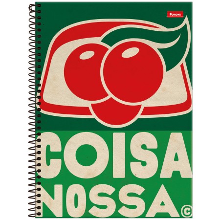 Foto ilustrativa Caderno Universitário Capa Dura Guaraná