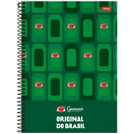 Foto ilustrativa Caderno Universitário Capa Dura Guaraná