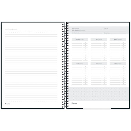 Foto ilustrativa Caderno Universitário Capa Dura Jujutsu Kaisen