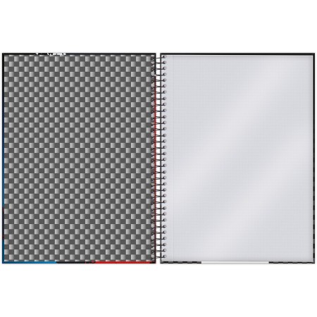 Foto ilustrativa Caderno Universitário Capa Dura Marvel Comics