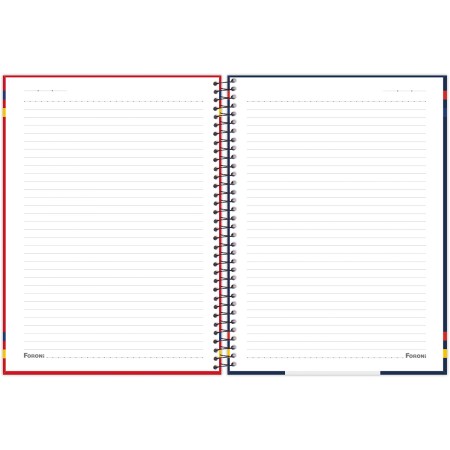 Foto ilustrativa Caderno Universitário Capa Dura Mickey Mouse