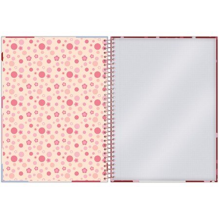 Foto ilustrativa Caderno Universitário Capa Dura Minnie Mouse