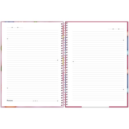 Foto ilustrativa Caderno Universitário Capa Dura Nice Cream